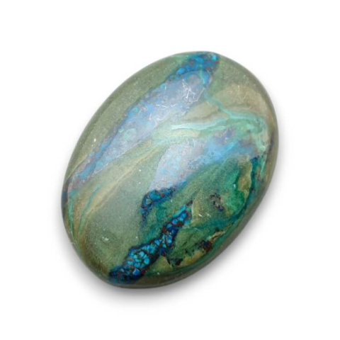 Chrysocolla cabochon 30x22 mm no 203 Chrysocolla cabochon 30x22 mm no 203