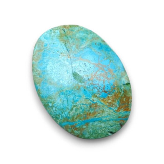 Chrysocola cabochon 32x24 mm no. 187