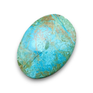 Chrysocola cabochon 32x24 mm no. 187