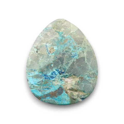 Chrysocola cabochon 32x26 mm no 201 Chrysocola cabochon 32x26 mm no 201