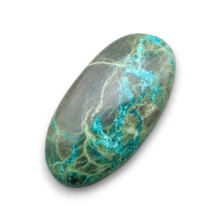 Chrysocola cabochon 33x17 mm no. 202