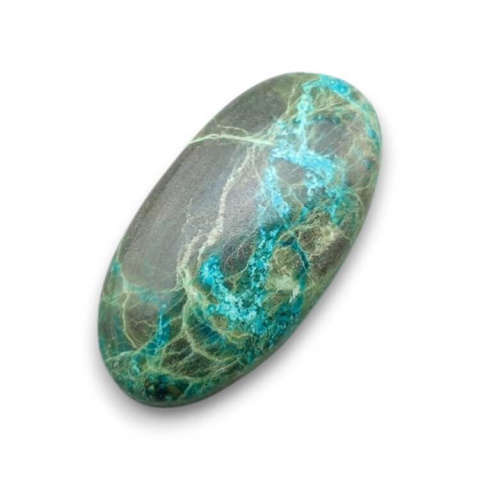 Chrysocolla cabochon 33x17 mm no 202 Chrysocolla cabochon 33x17 mm no 202