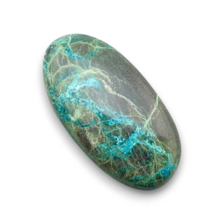 Chrysocola cabochon 33x17 mm no. 202