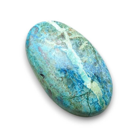 Chrysocolla cabochon 33x19 mm no. 220 Chrysocolla cabochon 33x19 mm no. 220