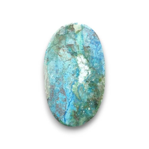 Chrysocolla cabochon 33x19 mm no. 220 Chrysocolla cabochon 33x19 mm no. 220