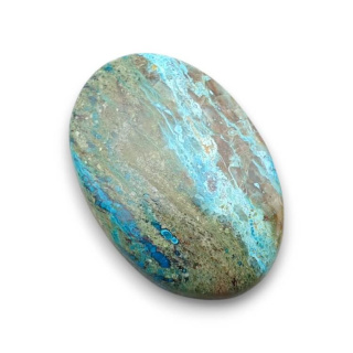 Chrysocola cabochon 34x23 mm no. 194