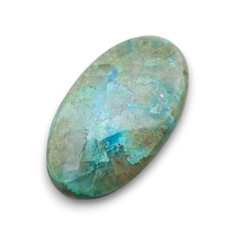 Chrysocolla cabochon 35x20 mm no. 253 Chrysocolla cabochon 35x20 mm no. 253
