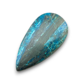 Chrysocola cabochon 36x19 mm no. 233