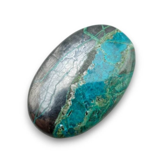 Chrysocola cabochon 36x24 mm no. 207
