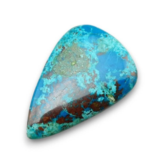 Chrysocola cabochon 37x25 mm no. 257