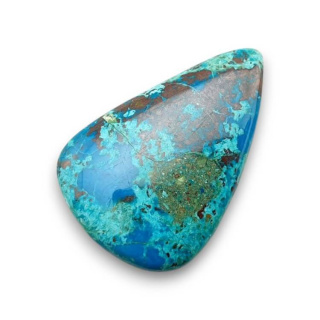 Chrysocola cabochon 37x25 mm no. 257