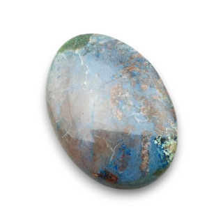 Chrysocola cabochon 39x28 mm no. 199