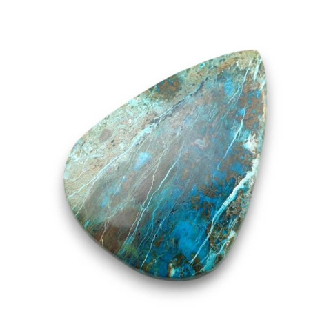 Chrysocolla cabochon 42x31 mm no. 198 Chrysocolla cabochon 42x31 mm no. 198
