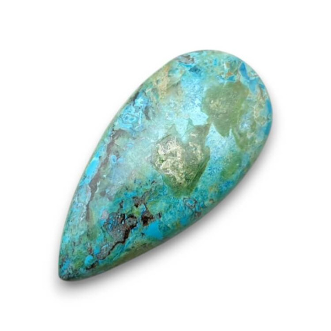 Chrysocolla cabochon 43x21 mm no 223 Chrysocolla cabochon 43x21 mm no 223