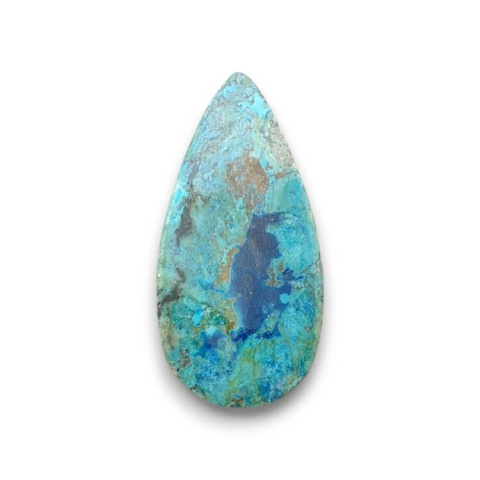 Chrysocolla cabochon 43x21 mm no 223 Chrysocolla cabochon 43x21 mm no 223