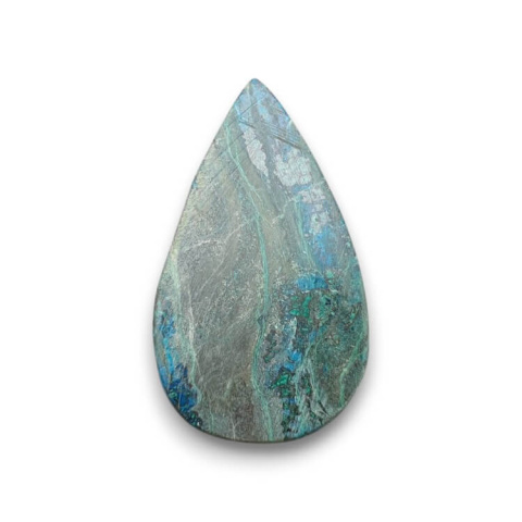 Chrysocola cabochon 45x26 mm no. 188 Chrysocola cabochon 45x26 mm no. 188