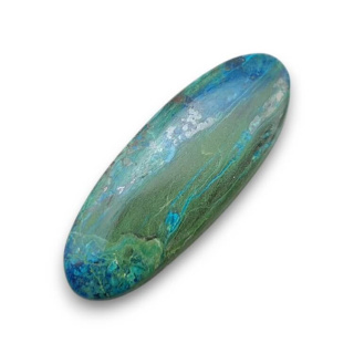 Chrysocola cabochon 46x17 mm no. 235