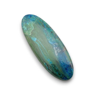 Chrysocola cabochon 46x17 mm no. 235