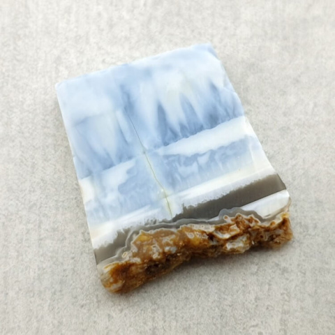 Opal niebieski ciety surowy 24x22 mm nr 132 Opal niebieski ciety surowy 24x22 mm nr 132
