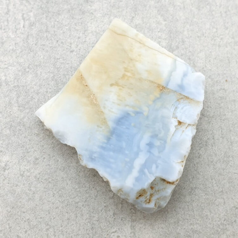 Opal blue cut raw 27x25 mm no. 120 Opal blue cut raw 27x25 mm no. 120