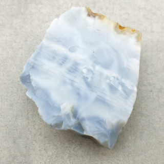 Blue cut opal raw 29x27 mm no. 155