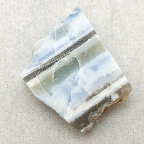 Blue opal cut raw 30x25 mm no 113 Blue opal cut raw 30x25 mm no 113