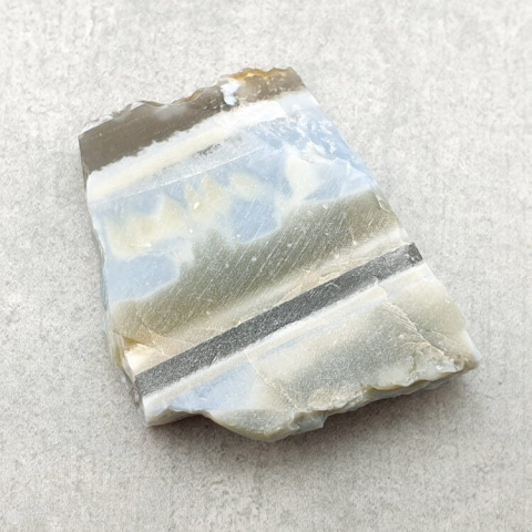 Blue opal cut raw 30x25 mm no 113 Blue opal cut raw 30x25 mm no 113