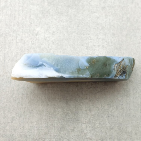 Blue opal cut raw 37x21 mm no 110 Blue opal cut raw 37x21 mm no 110