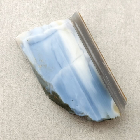 Blue opal cut raw 37x21 mm no 110 Blue opal cut raw 37x21 mm no 110