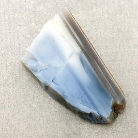 Blue opal cut raw 37x21 mm no 126 Blue opal cut raw 37x21 mm no 126