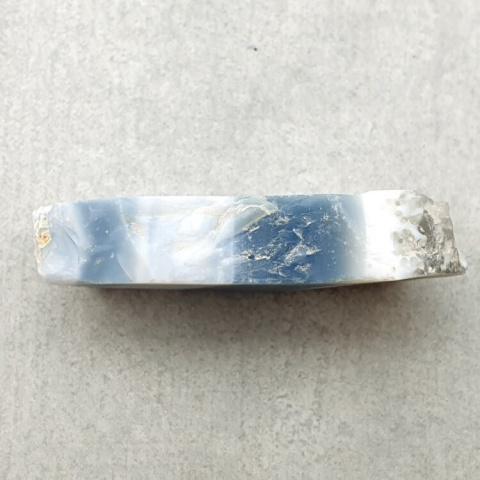 Opal blue cut raw 37x25 mm no. 123 Opal blue cut raw 37x25 mm no. 123
