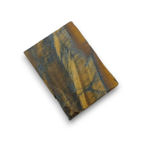 Tiger's eye cut raw 40x29 mm No 41 Tiger's eye cut raw 40x29 mm No 41