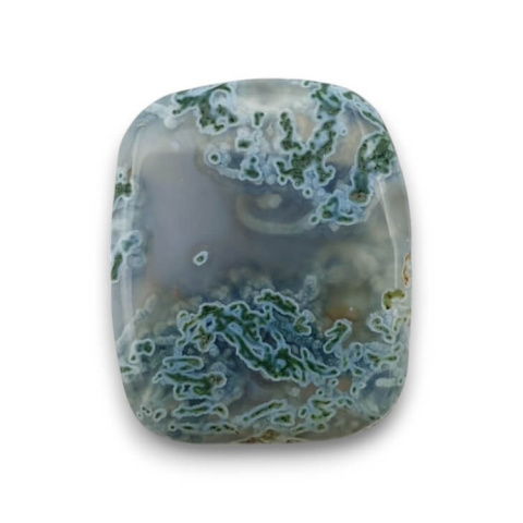 Moss agate antique 20x16 mm no 81 Moss agate antique 20x16 mm no 81