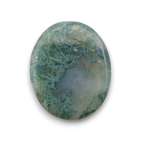 Moss agate antique 23x19 mm no. 136 Moss agate antique 23x19 mm no. 136
