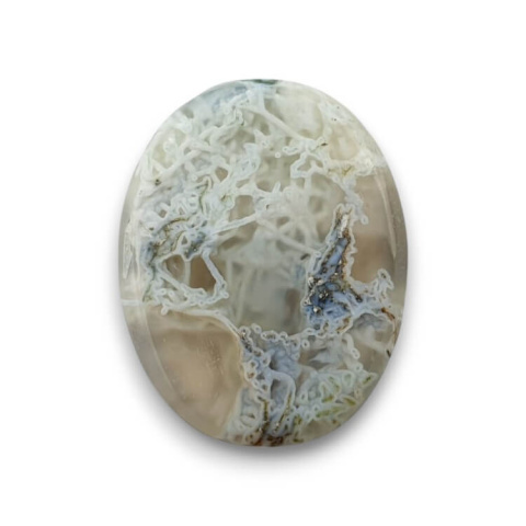 Agate mossy antique 25x20 mm no. 132 Agate mossy antique 25x20 mm no. 132