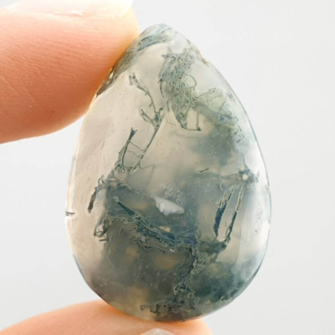 Moss agate antique 27x19 mm No 75 Moss agate antique 27x19 mm No 75
