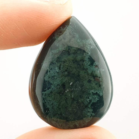 Moss agate antique 27x20 mm no 80 Moss agate antique 27x20 mm no 80