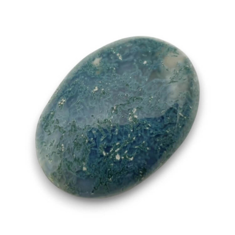 Agate mossy antique 30x22 mm no 74 Agate mossy antique 30x22 mm no 74
