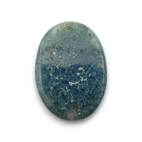 Agate mossy antique 30x22 mm no 74 Agate mossy antique 30x22 mm no 74