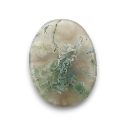 Moss agate antique 32x24 mm no. 113 Moss agate antique 32x24 mm no. 113