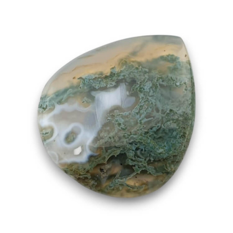 Moss agate antique 33x29 mm no 73 Moss agate antique 33x29 mm no 73