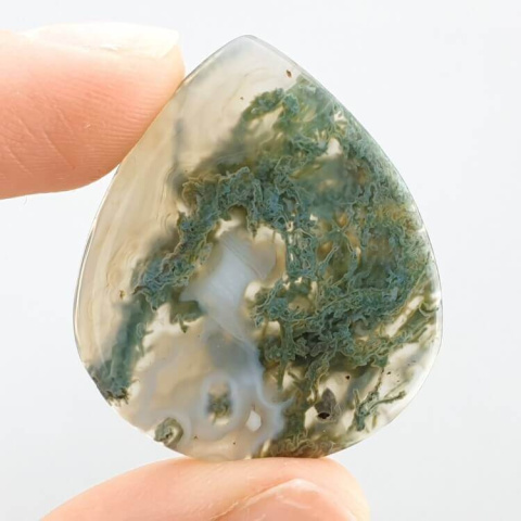 Moss agate antique 33x29 mm no 73 Moss agate antique 33x29 mm no 73