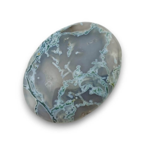 Agate mossy antique 34x26 mm no 84 Agate mossy antique 34x26 mm no 84