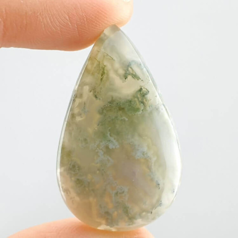 Moss agate antique 35x22 mm no 111 Moss agate antique 35x22 mm no 111