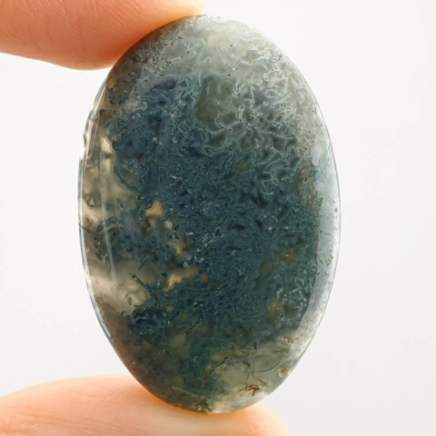Moss agate antique 35x23 mm no 96 Moss agate antique 35x23 mm no 96