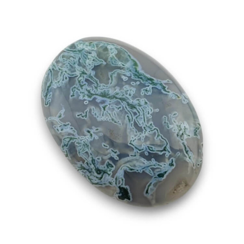 Agate mossy antique 36x25 mm no 100 Agate mossy antique 36x25 mm no 100