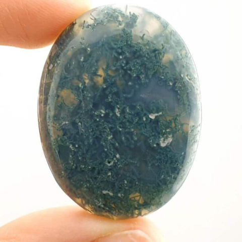 Moss agate antique 36x27 mm no 97 Moss agate antique 36x27 mm no 97