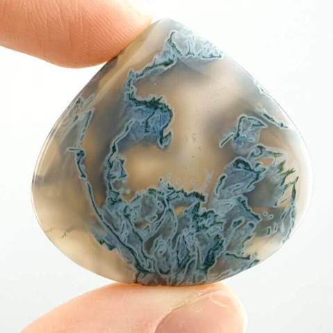 Agate mossy antique 37x35 mm no 101 Agate mossy antique 37x35 mm no 101