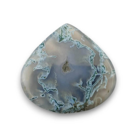 Agate mossy antique 37x35 mm no 101 Agate mossy antique 37x35 mm no 101