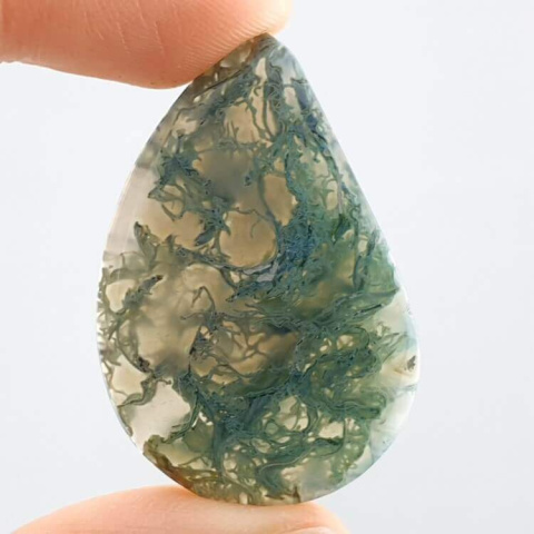 Moss agate antique 39x26 mm no 95 Moss agate antique 39x26 mm no 95